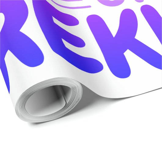 Papier Cadeau Randonnée ou trekking (Coin rond)