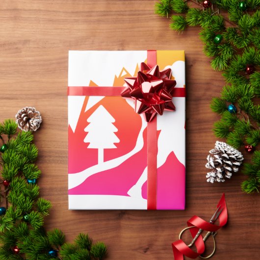 Papier Cadeau Randonnée ou trekking (Cadeau de vacances)
