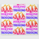 Papier Cadeau Randonnée ou trekking (Plat)