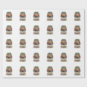 Papier Cadeau Randonnée Teckels Dandie Dinmont Chien Montagne Co