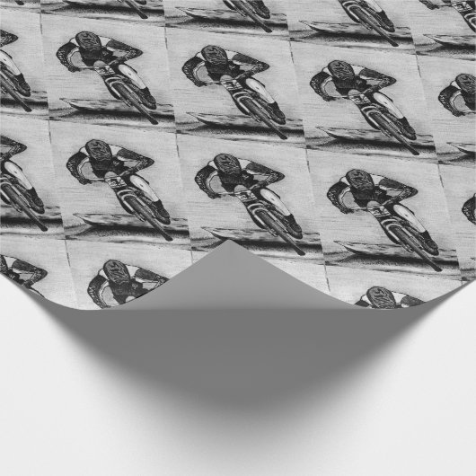 Papier Cadeau Randonnée VTT (Coin)