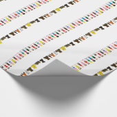 Papier Cadeau Rangée Enfants (Coin)