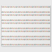 Papier Cadeau Rangée Enfants (Plat)