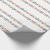 Papier Cadeau Rangée Enfants (Coin)