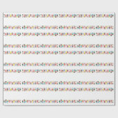 Papier Cadeau Rangée Enfants (Plat)