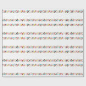 Papier Cadeau Rangée Enfants (Plat)