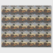 Papier Cadeau Rangeurs aéroportés de l'armée LRRPS LRRP snipers (Plat)