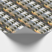 Papier Cadeau Rangeurs aéroportés de l'armée LRRPS LRRP snipers  (Coin)