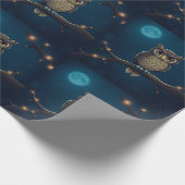 Papier Cadeau Rappage cadeau de hibou (Coin)