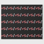 Papier Cadeau Raseur-coiffeur (Plat)