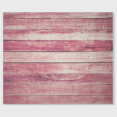 Papier Cadeau Raspberry Grain Russe Grungy Rose Paste Rose Bois (Plat)