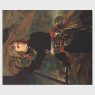 Papier Cadeau Rassemblement de Napoléon Bonaparte à la bataille 