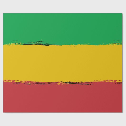 Papier Cadeau Rasta (Plat)