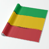 Papier Cadeau Rasta (Déroulé)