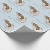 Papier Cadeau Rat à capuchon de rats d'agouti à capuchon de (Coin)