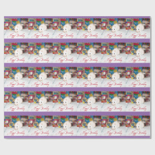 Papier Cadeau Rat d'animal familier, Marta, papier d'emballage
