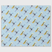 Papier Cadeau Rat Race Drôle Retraite (Plat)