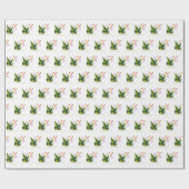 Papier Cadeau Ravissement des papillons élégants (Plat)