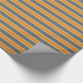 Papier Cadeau Rayé décoratif (Coin)
