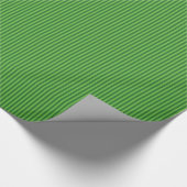 Papier Cadeau Rayé vert (Coin)