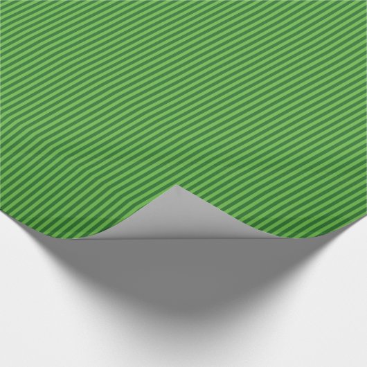 Papier Cadeau Rayé vert (Coin)