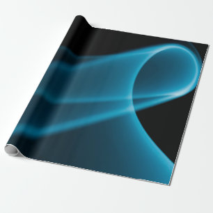 Papier Cadeau Rayon bleu clair