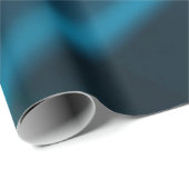 Papier Cadeau Rayon bleu clair (Coin rond)