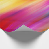 Papier Cadeau Rayons colorés vibrants (Coin)