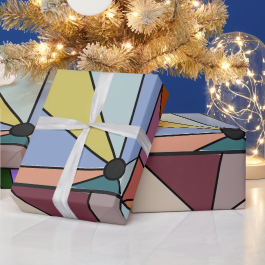 Papier Cadeau Rayons de soleil (Vacances)