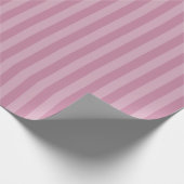 Papier Cadeau Rays roses monochromes polis verticaux (Coin)