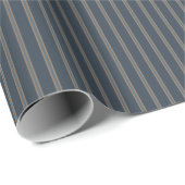 Papier Cadeau Rayure Classique (Coin rond)