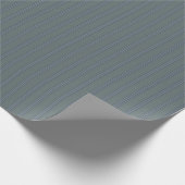 Papier Cadeau Rayure classique dans des tons de bleu profond (Coin)
