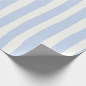 Papier Cadeau Rayure classique peinte à la main sur le thème côt (Coin)