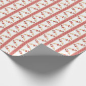 Papier Cadeau Rayure d'Axotl (Coin)
