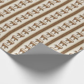 Papier Cadeau Rayure de coati (Coin)