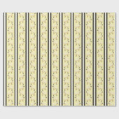 Papier Cadeau Rayure de mouton  (Plat)