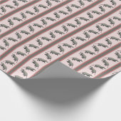 Papier Cadeau Rayure d'opossum (Coin)