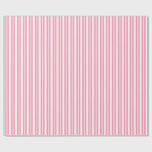 Papier Cadeau Rayure inégale #2 Rayure blanche (Plat)