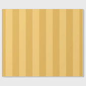 Papier Cadeau Rayure jaune canari de Dijon (Plat)