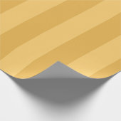 Papier Cadeau Rayure jaune canari de Dijon (Coin)
