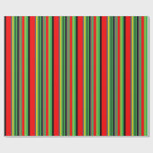 Papier Cadeau Rayures (Plat)