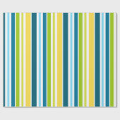 Papier Cadeau Rayures (Plat)