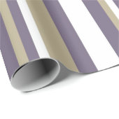 Papier Cadeau Rayures (Coin rond)
