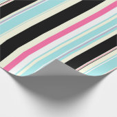 Papier Cadeau Rayures (Coin)