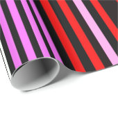 Papier Cadeau rayures (Coin rond)
