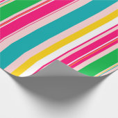 Papier Cadeau Rayures (Coin)