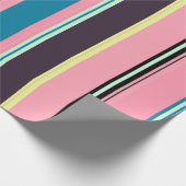 Papier Cadeau Rayures (Coin)