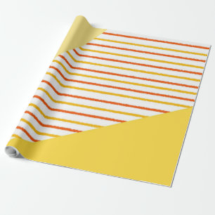 Papier Cadeau rayures abstraites art moderne