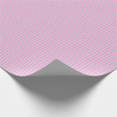 Papier Cadeau Rayures asymétriques rose clair et gris clair (Coin)