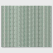 Papier Cadeau Rayures bancales vert et gris clair (Plat)